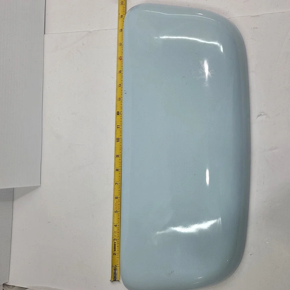 Vintage Mansfield 160 Toilet Tank Lid Blue MPP 160-B Porcelain Replacement‎